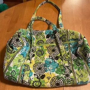 vera bradley duffel bag